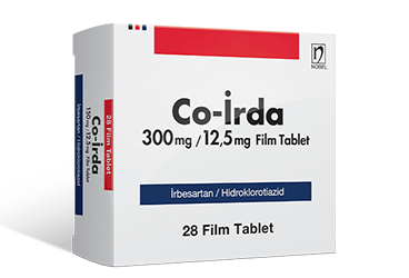 CO-IRDA 300 MG /12,5 MG 90 FILM TABLET
